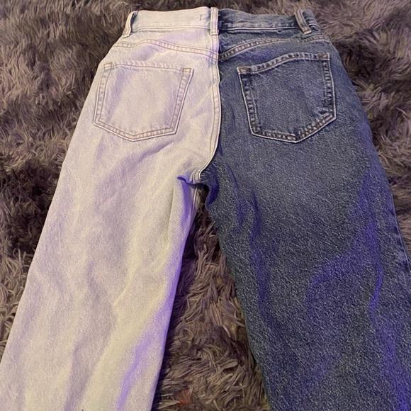 00 pacsun half and half shade jeans - Picture 3 of 3